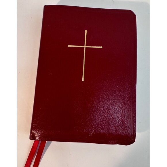 The Book Of Common Prayer Red Leather Episcopal Church 2007 Psalter Liturgical - Picture 1 of 11